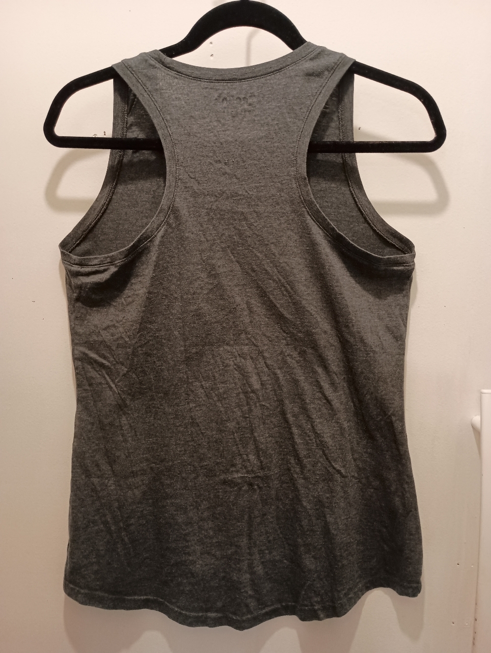 Reebok Women's Gray Racerback Tank Top